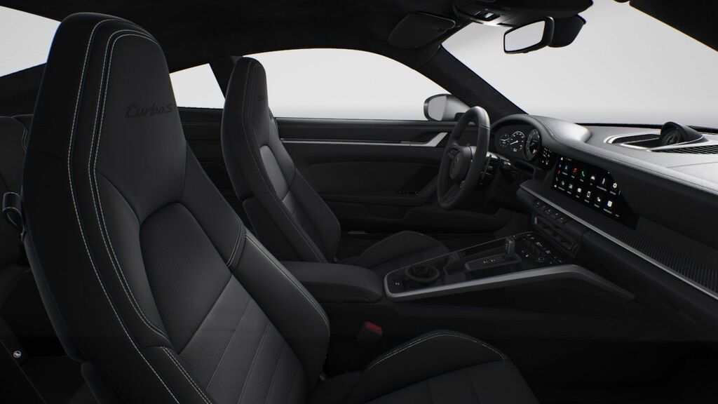 Porsche 911 Turbo S Black #2