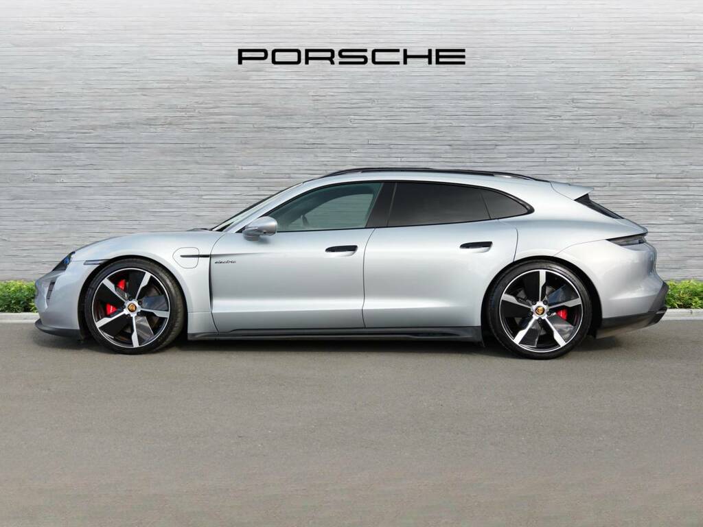 Porsche Taycan Gts Sport Turismo Silver #2