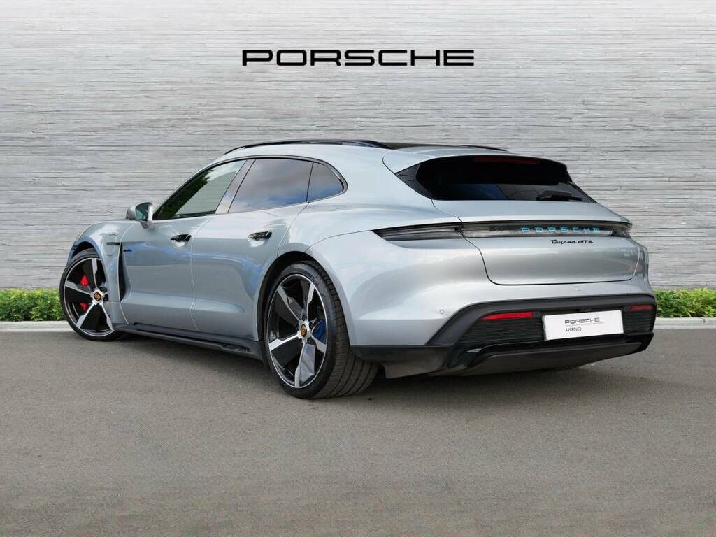Porsche Taycan Gts Sport Turismo Silver #3