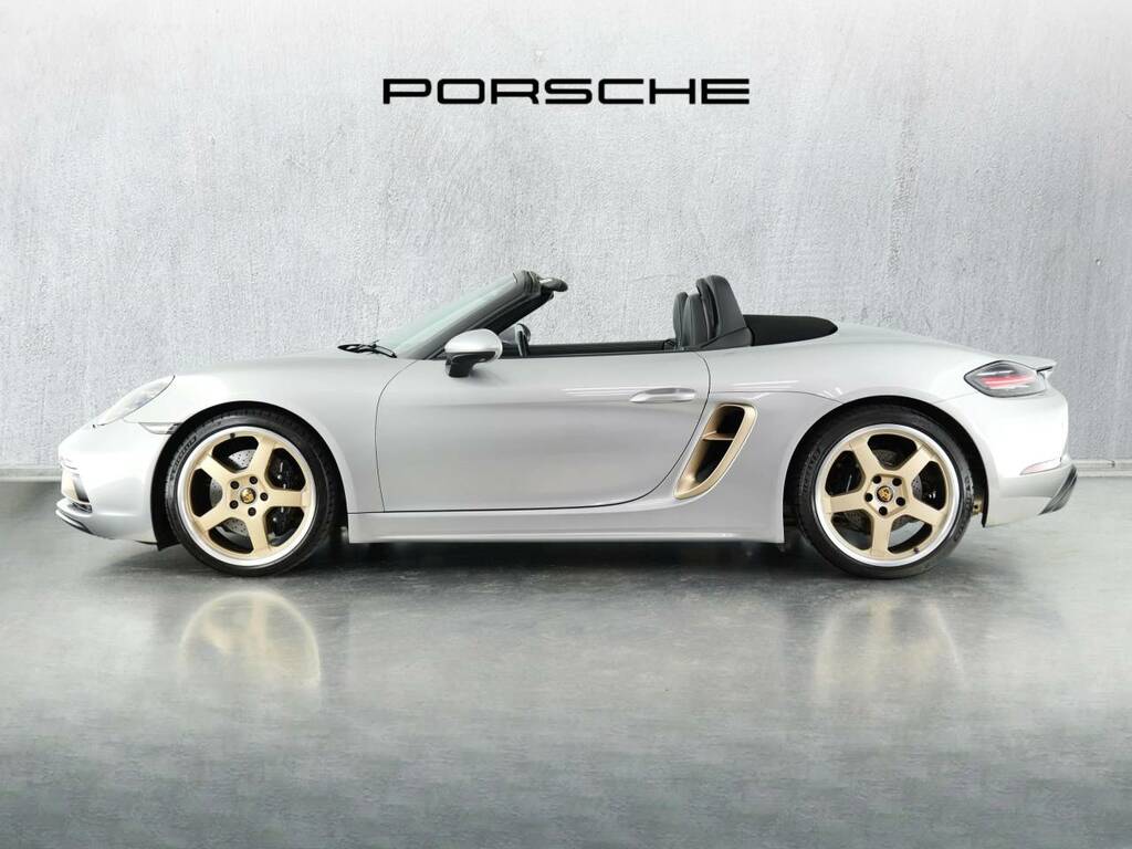 Porsche 718 Boxster 25 Years Silver #2
