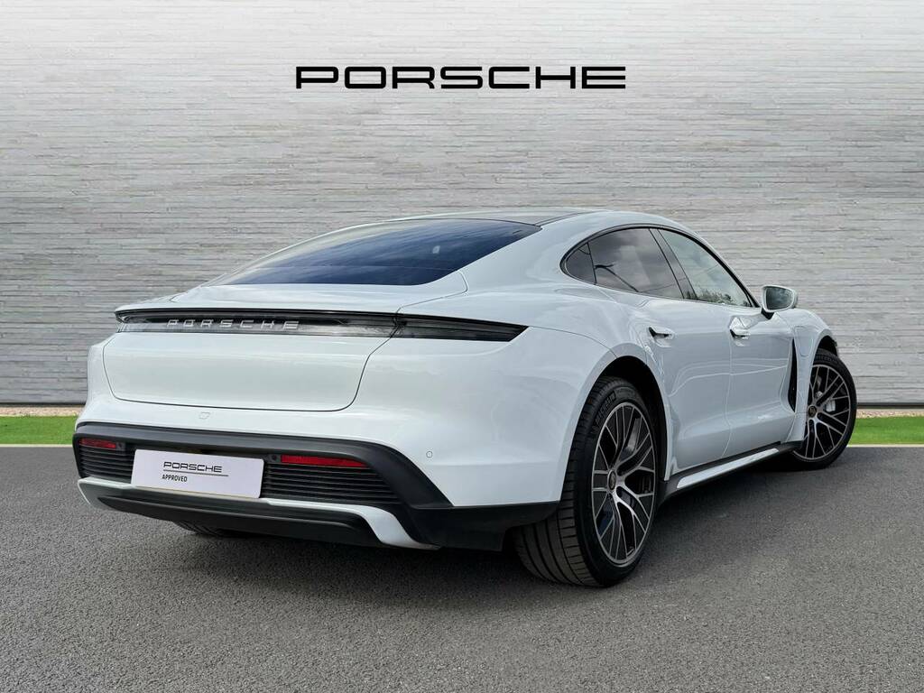 Porsche Taycan Turbo  White #3