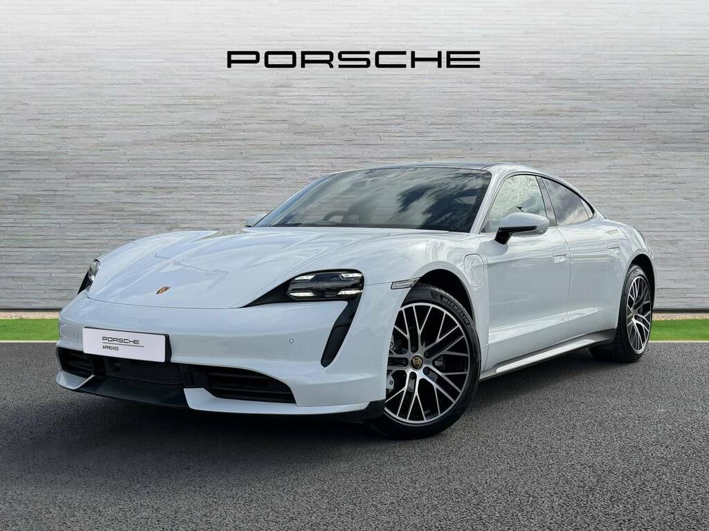 Porsche Taycan Turbo  White #2