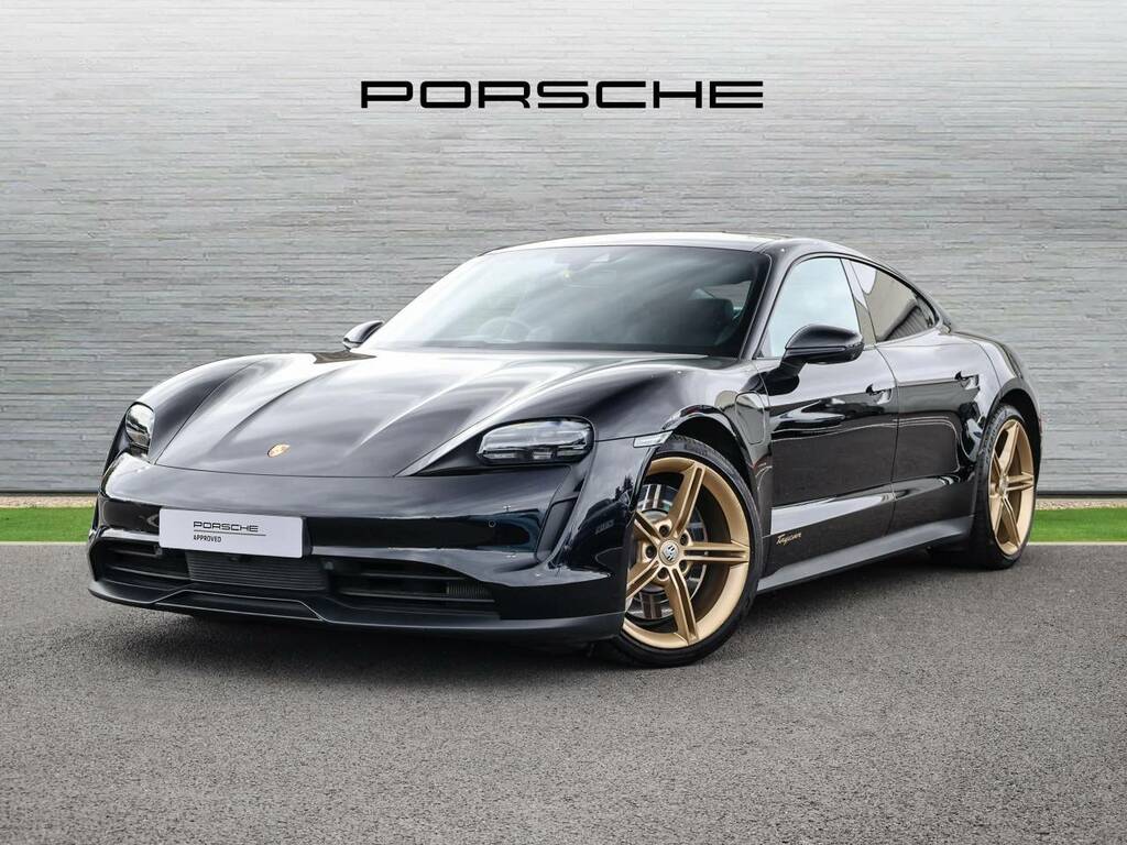 Porsche Taycan Saloon Black #2