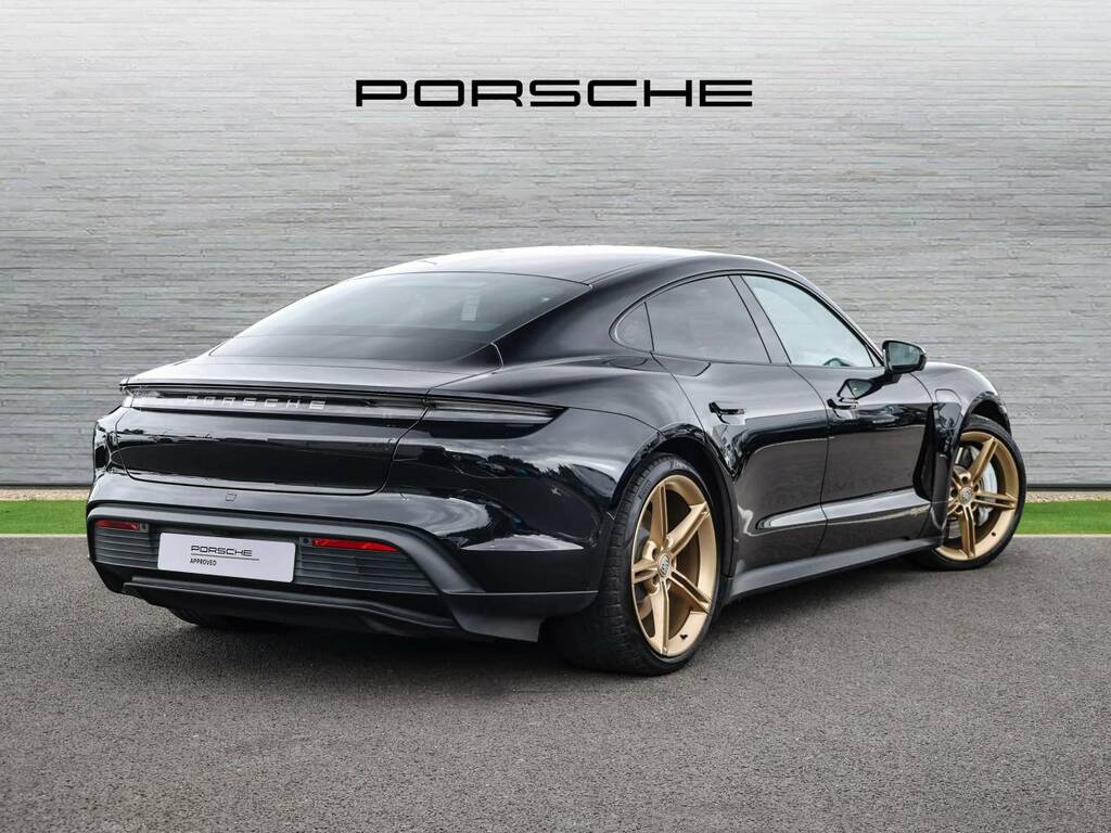 Porsche Taycan Saloon Black #3