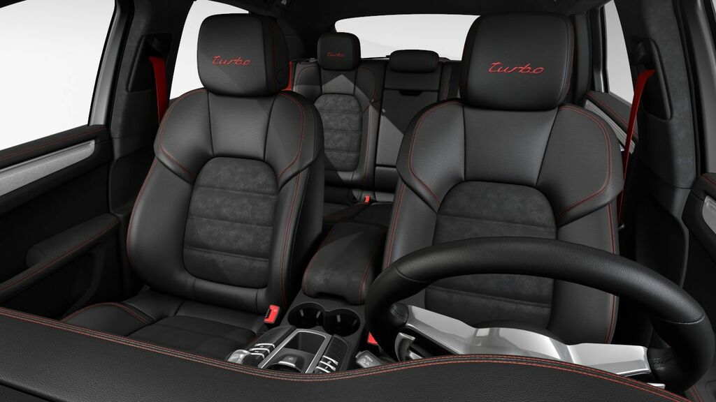 Porsche Macan Turbo White #2