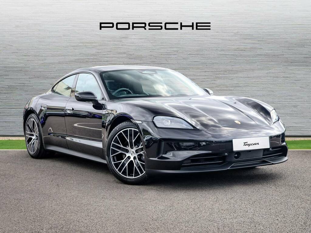 Porsche Taycan Saloon Black