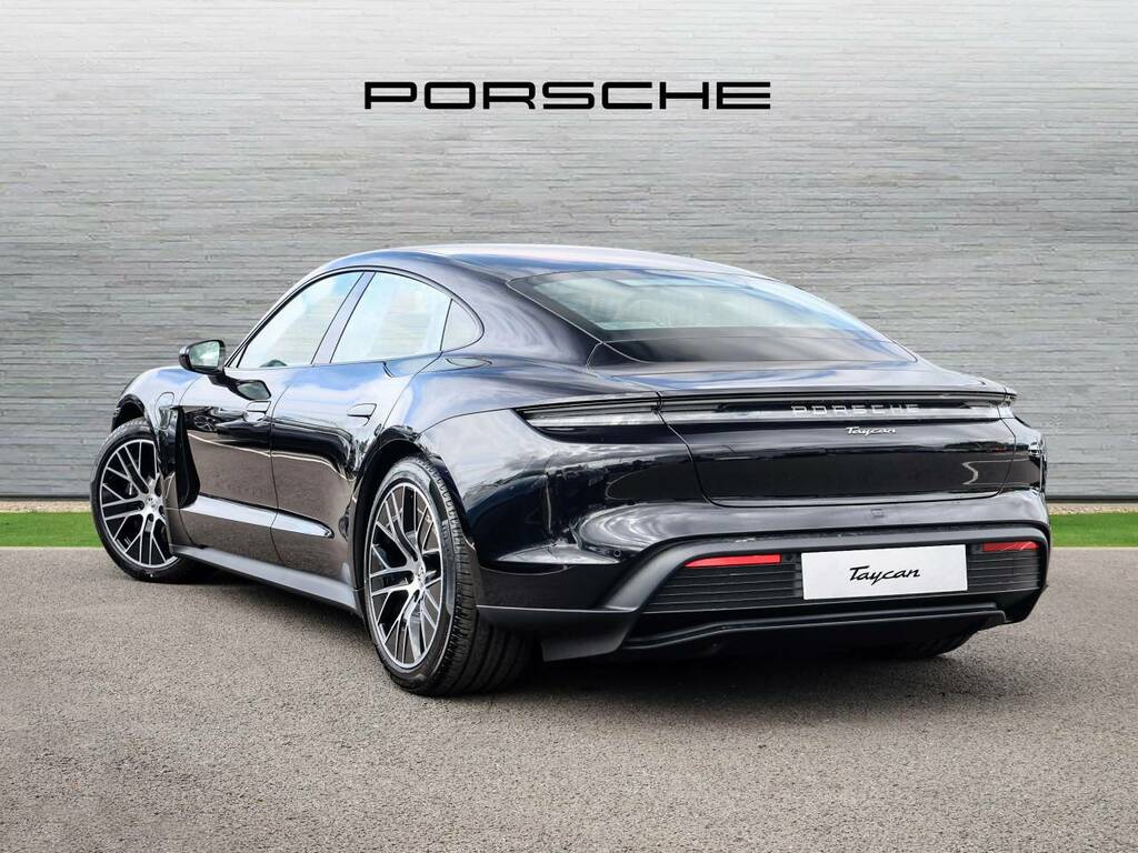 Porsche Taycan Saloon Black #3