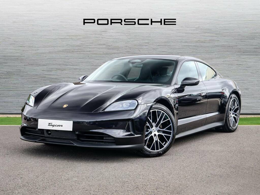 Porsche Taycan Saloon Black #2