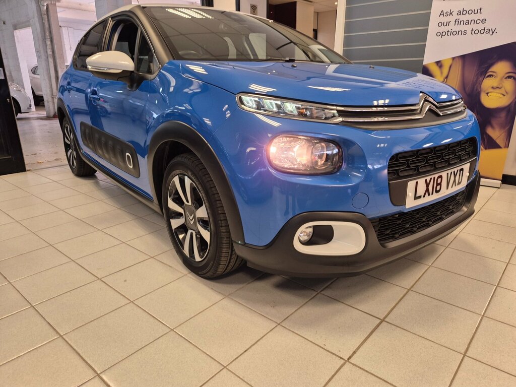 Citroen C3 1.2 Puretech Flair Hatchback Eur Blue #4