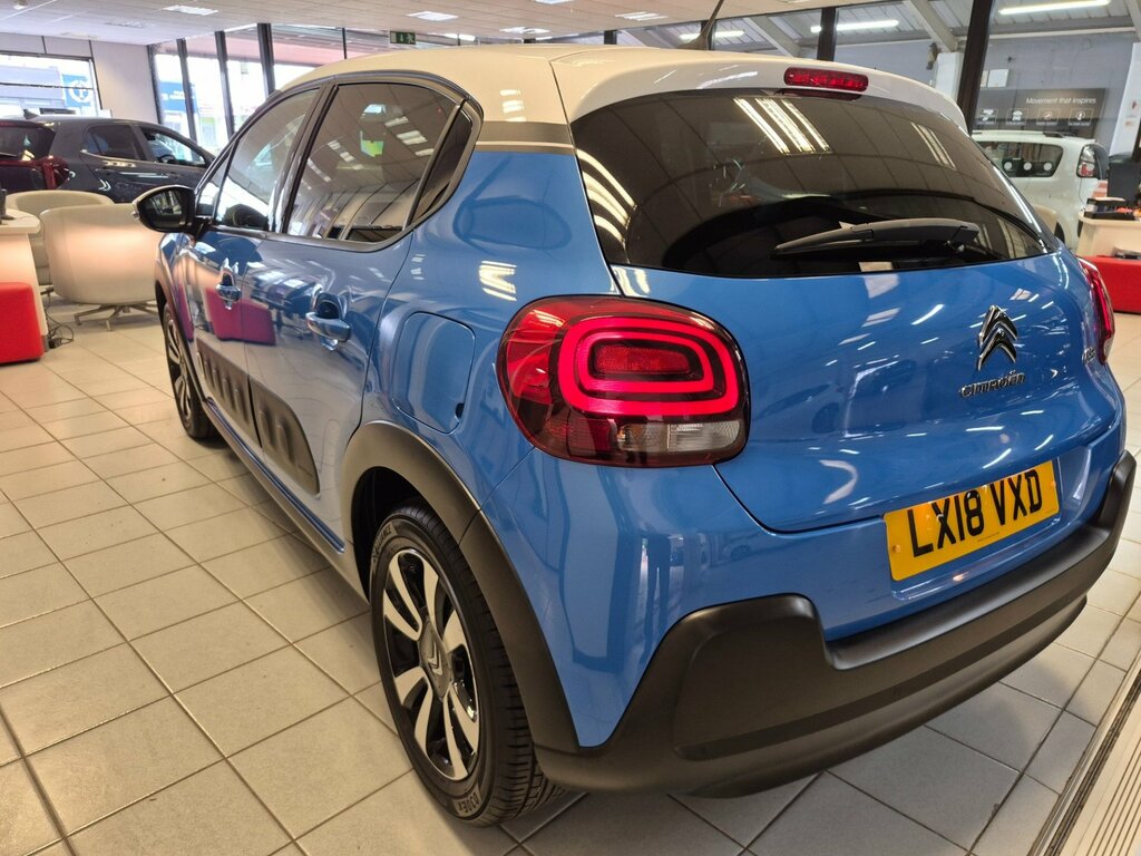 Citroen C3 1.2 Puretech Flair Hatchback Eur Blue #2