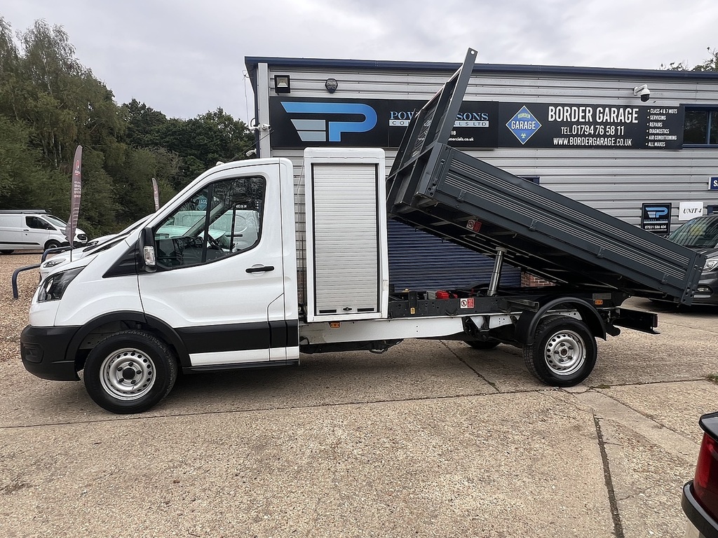 Ford Transit Custom 350 Ecoblue Leader Single Cab BJ20WUE White #4