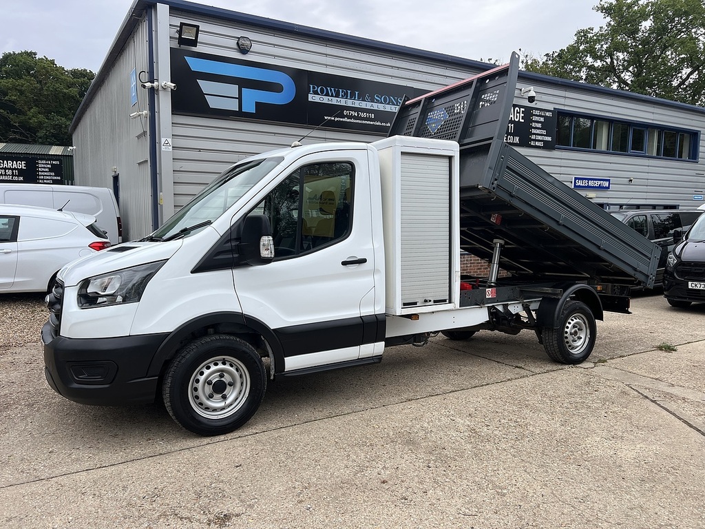 Ford Transit Custom 350 Ecoblue Leader Single Cab BJ20WUE White #3