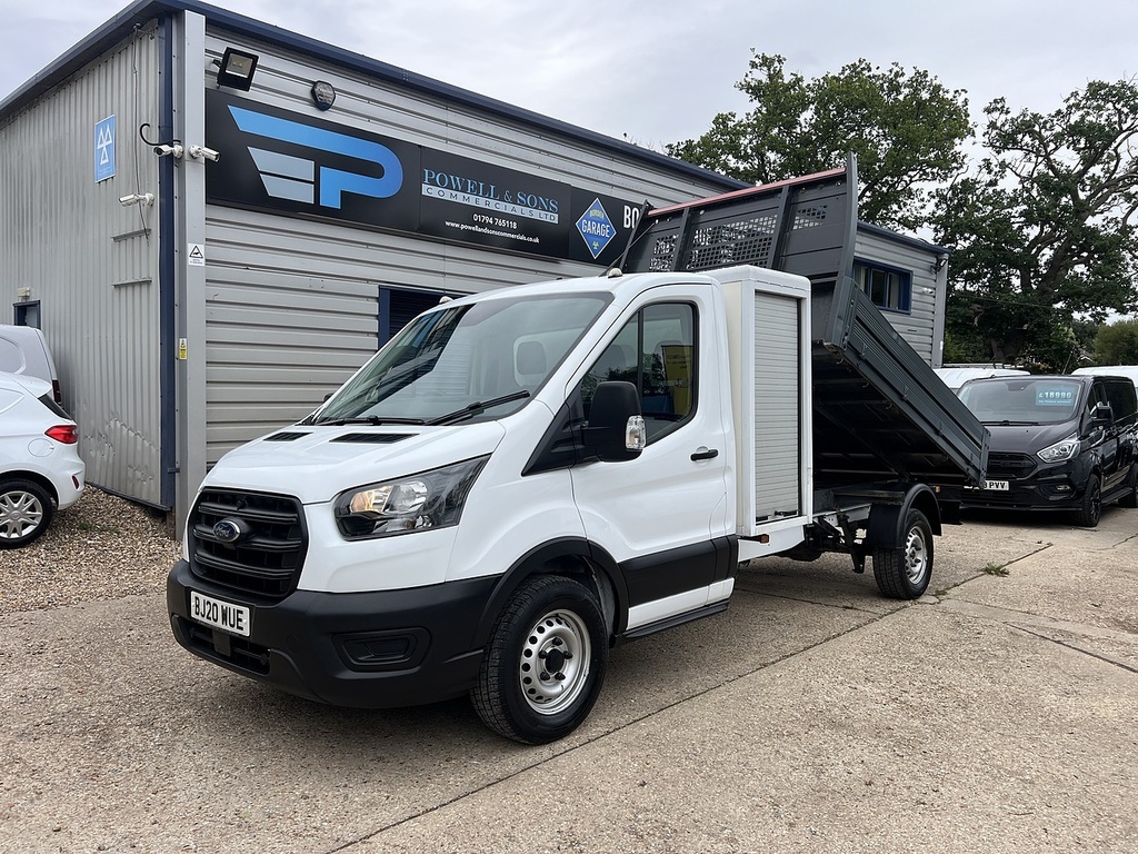 Ford Transit Custom 350 Ecoblue Leader Single Cab BJ20WUE White #2