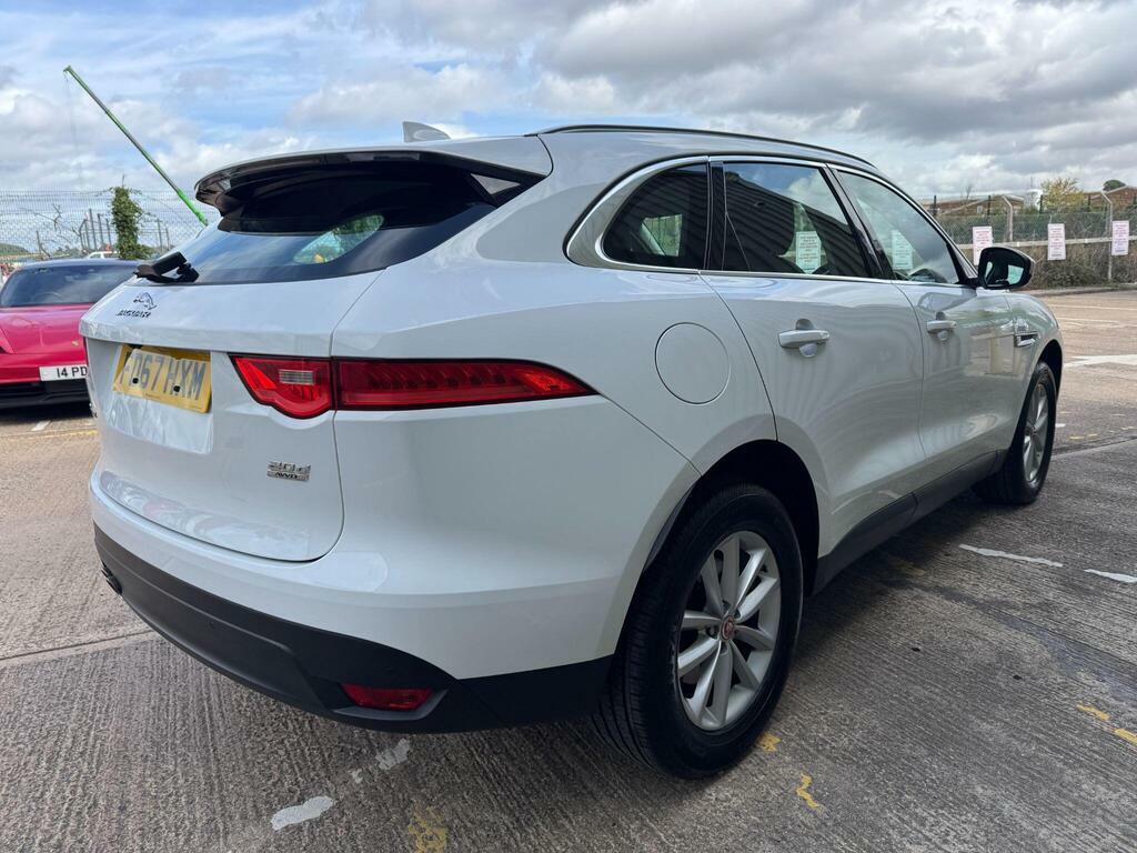 Jaguar F-Pace 2.0 D180 Prestige Awd Euro 6 S S FD67HXM White #4