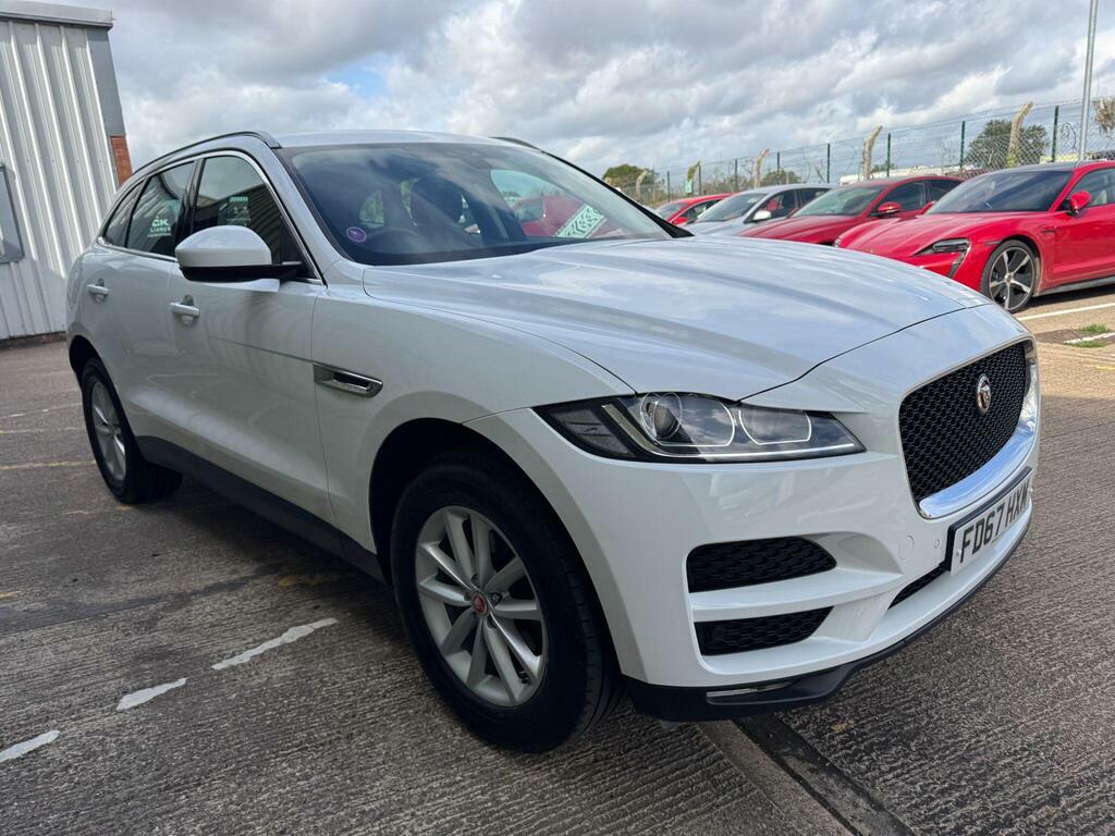 Jaguar F-Pace 2.0 D180 Prestige Awd Euro 6 S S FD67HXM White #6