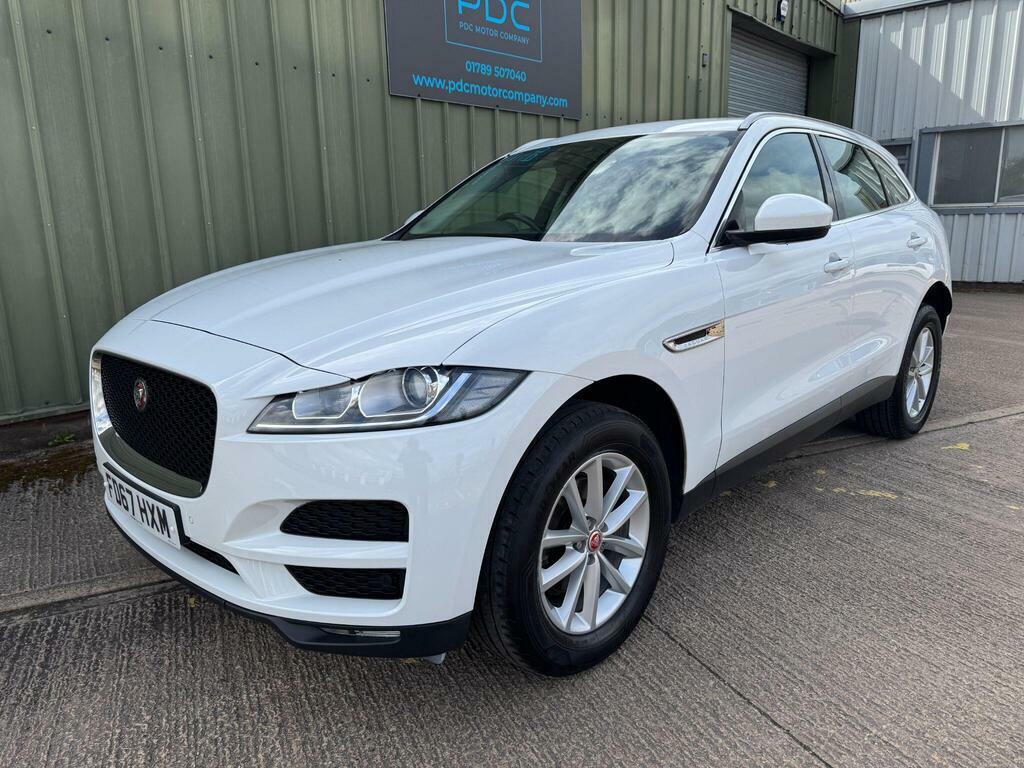 Jaguar F-Pace 2.0 D180 Prestige Awd Euro 6 S S FD67HXM White #5