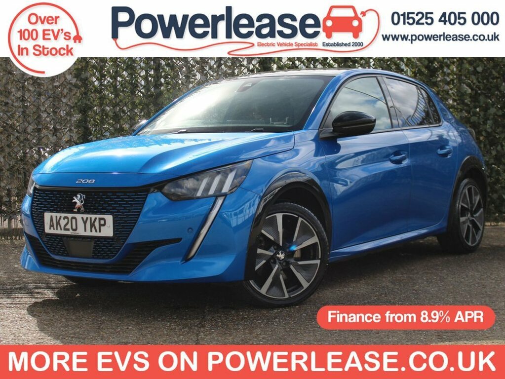 Peugeot e-208 Hatchback Blue