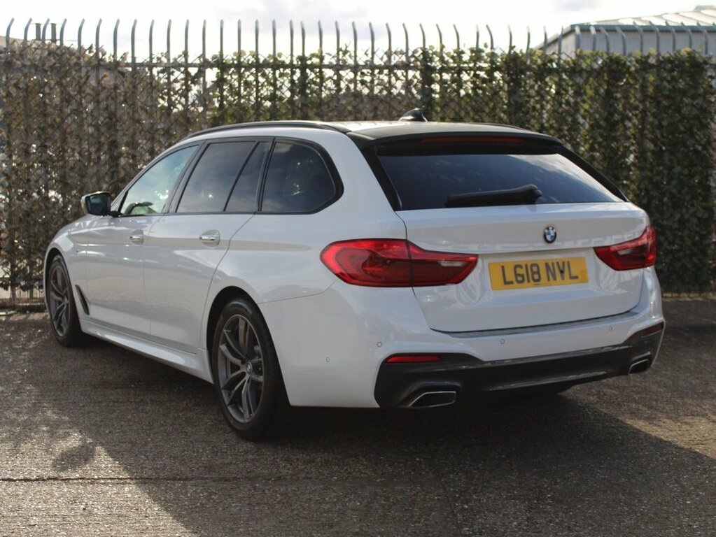 BMW 5 Series 2L M Sport White #3