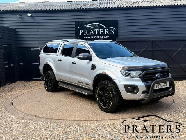 Ford Ranger Ecoblue Wildtrak Pickup Double Silver