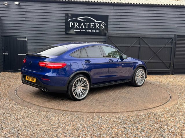Mercedes-Benz GLC Class 3.0 Glc43 V6 Amg Premium Plus Coupe G Blue #5