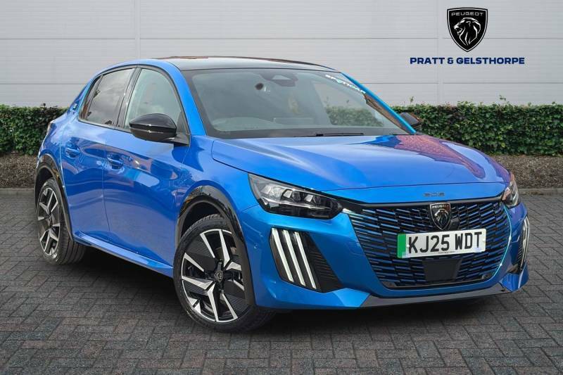 Peugeot e-208 115Kw Gt Premium 51Kwh Blue