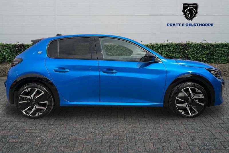 Peugeot e-208 115Kw Gt Premium 51Kwh Blue #4
