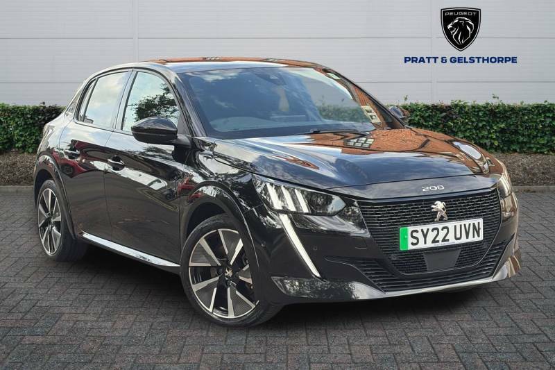 Peugeot e-208 100Kw Gt Premium 50Kwh Black