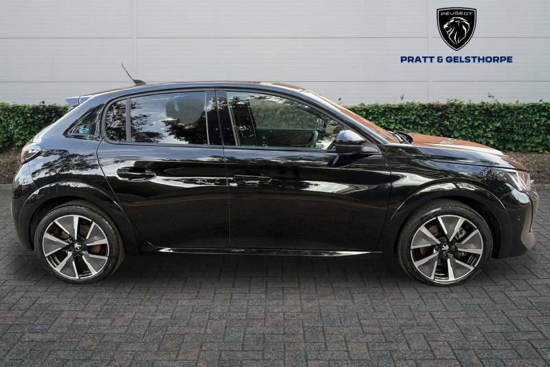 Peugeot e-208 100Kw Gt Premium 50Kwh Black #4