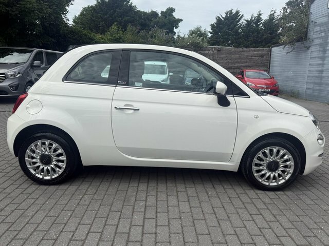 Fiat 500C 1.2 69Hp Lounge Convertible White #4