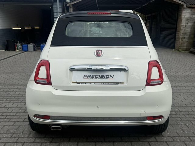 Fiat 500C 1.2 69Hp Lounge Convertible White #5