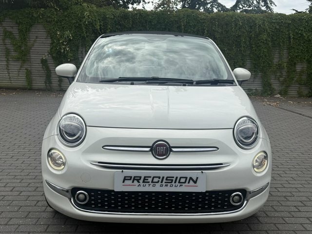 Fiat 500C 1.2 69Hp Lounge Convertible White #2
