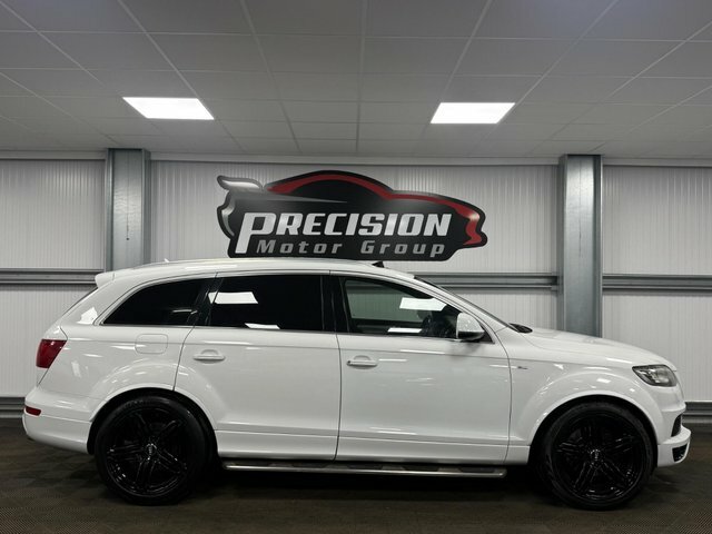 Audi Q7 Tdi V6 S Line CP62HJJ White #2