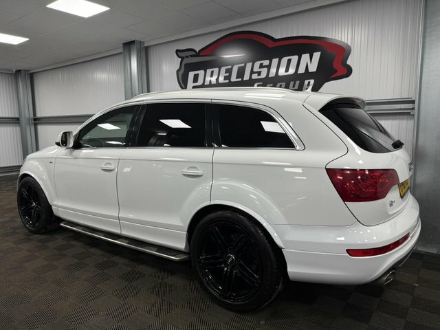 Audi Q7 Tdi V6 S Line CP62HJJ White #5