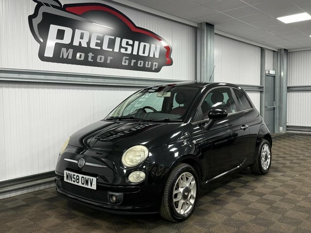 Fiat 500 Hatchback White #7