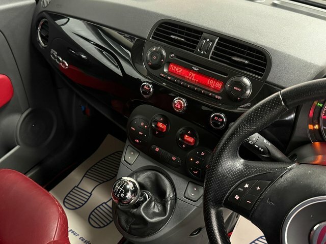 Fiat 500 Hatchback White #15