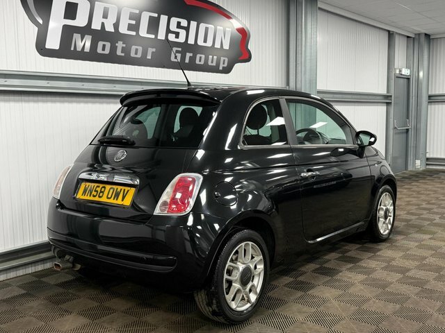 Fiat 500 Hatchback White #13