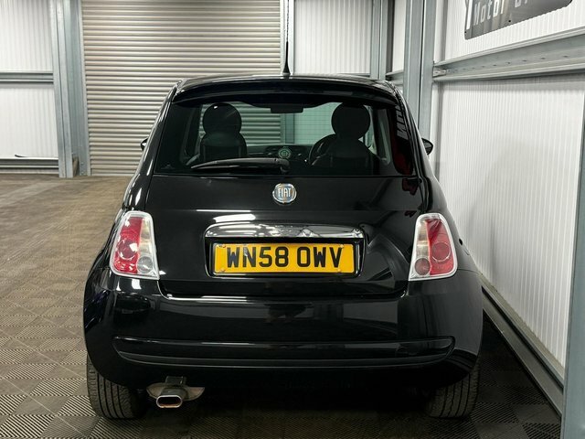 Fiat 500 Hatchback White #11