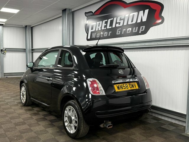 Fiat 500 Hatchback White #8