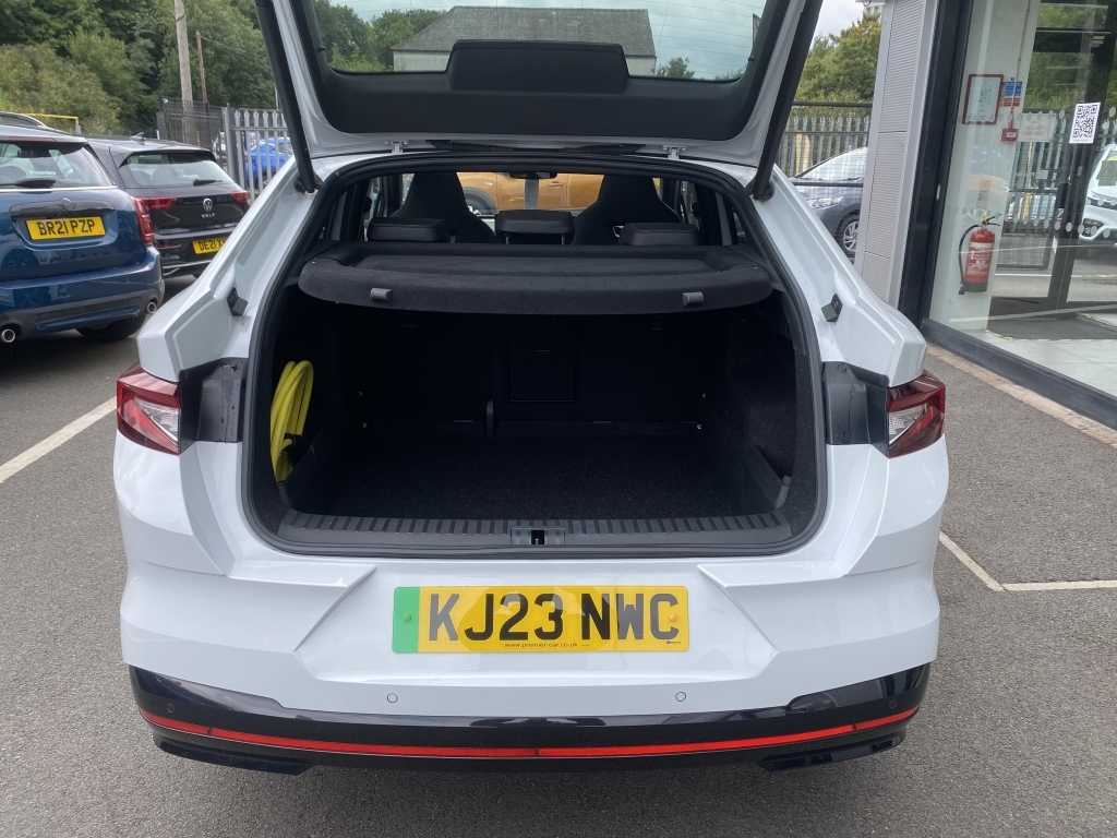 Skoda ENYAQ IV Vrs KJ23NWC White #6