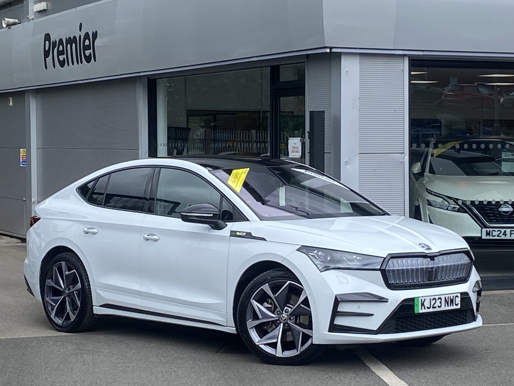 Skoda ENYAQ IV Vrs KJ23NWC White