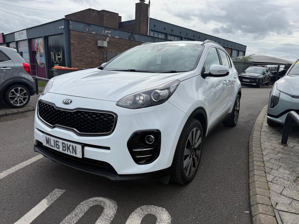 Kia Sportage 2.0 Crdi Kx-3 White #3