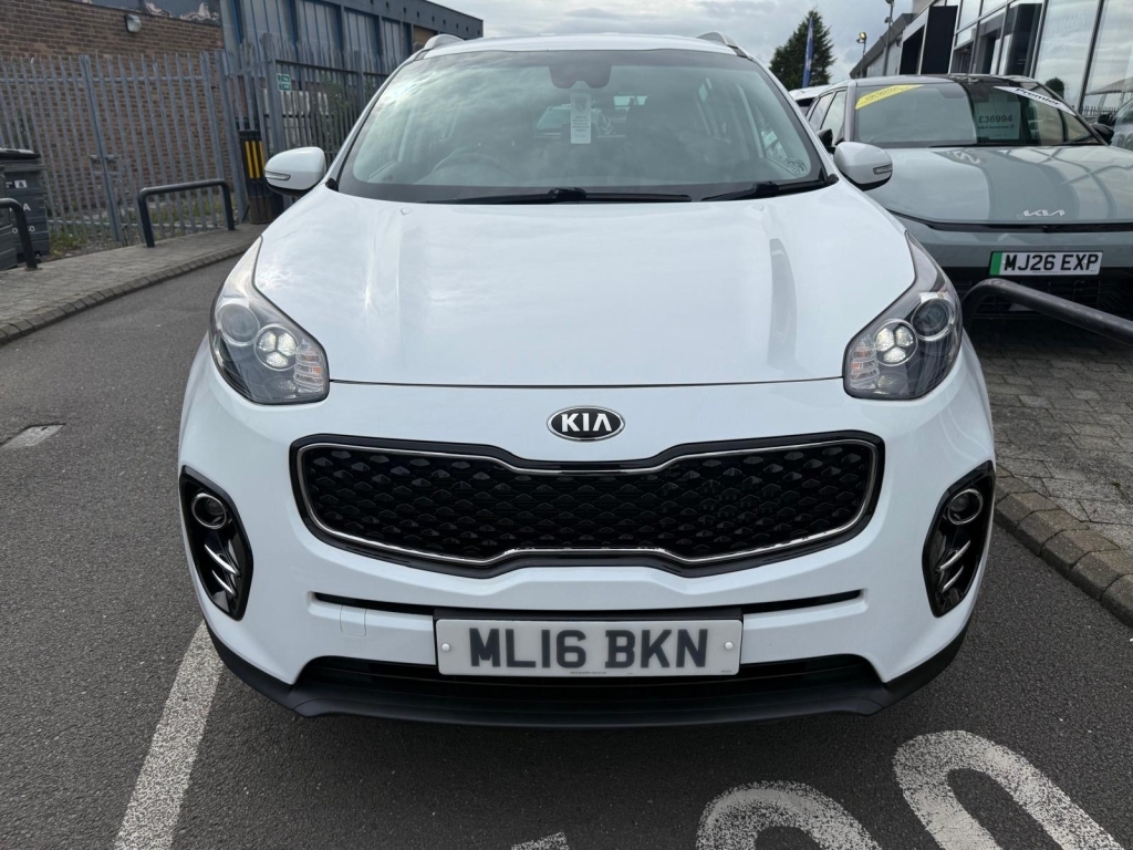 Kia Sportage 2.0 Crdi Kx-3 White #2