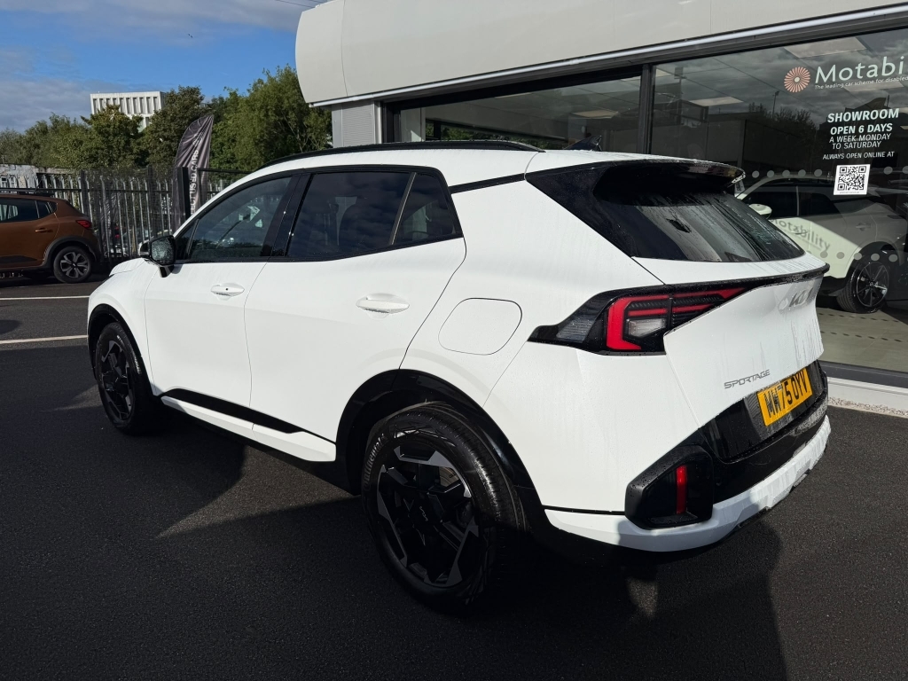 Kia Sportage 1.6 Gt-line White #6