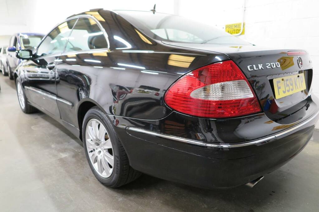 Mercedes-Benz CLK 200K Elegance 184 Black #6