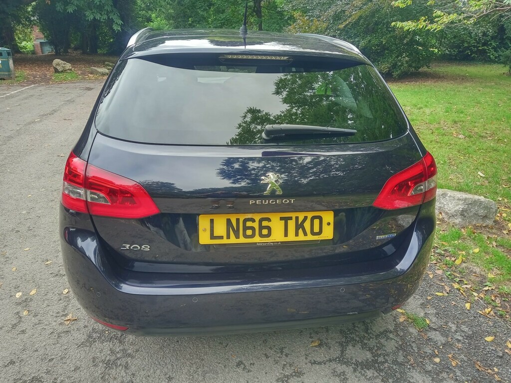 Peugeot 308 SW 1.6 Bluehdi Allure 2016 Blue #5