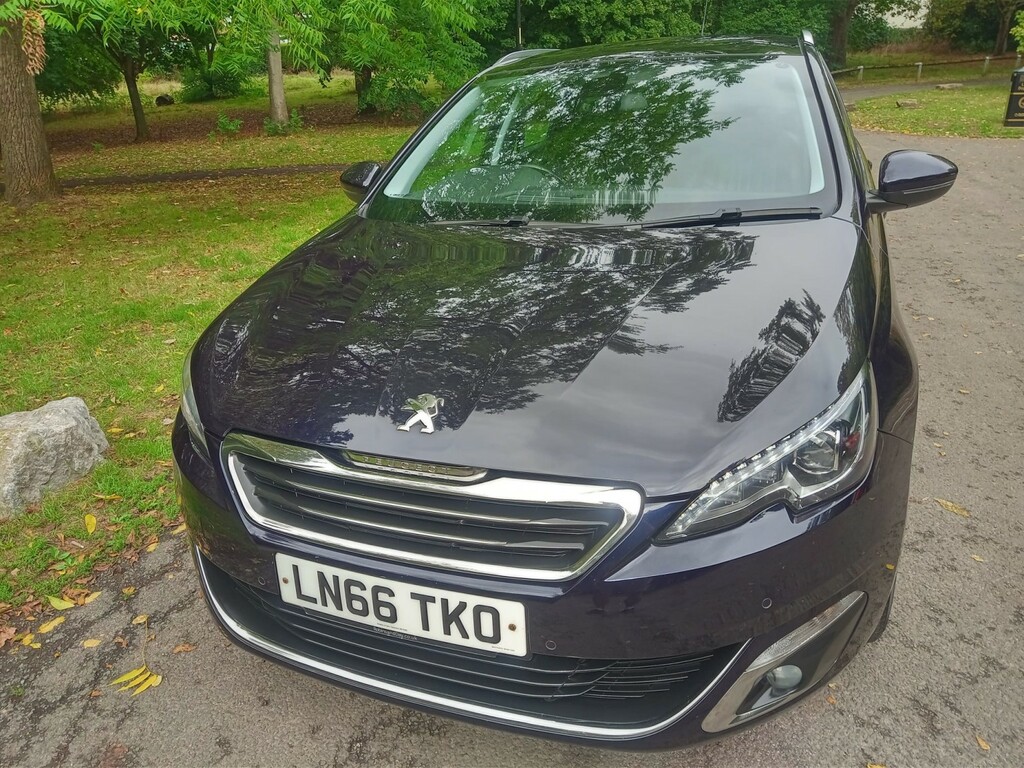 Peugeot 308 SW 1.6 Bluehdi Allure 2016 Blue #2