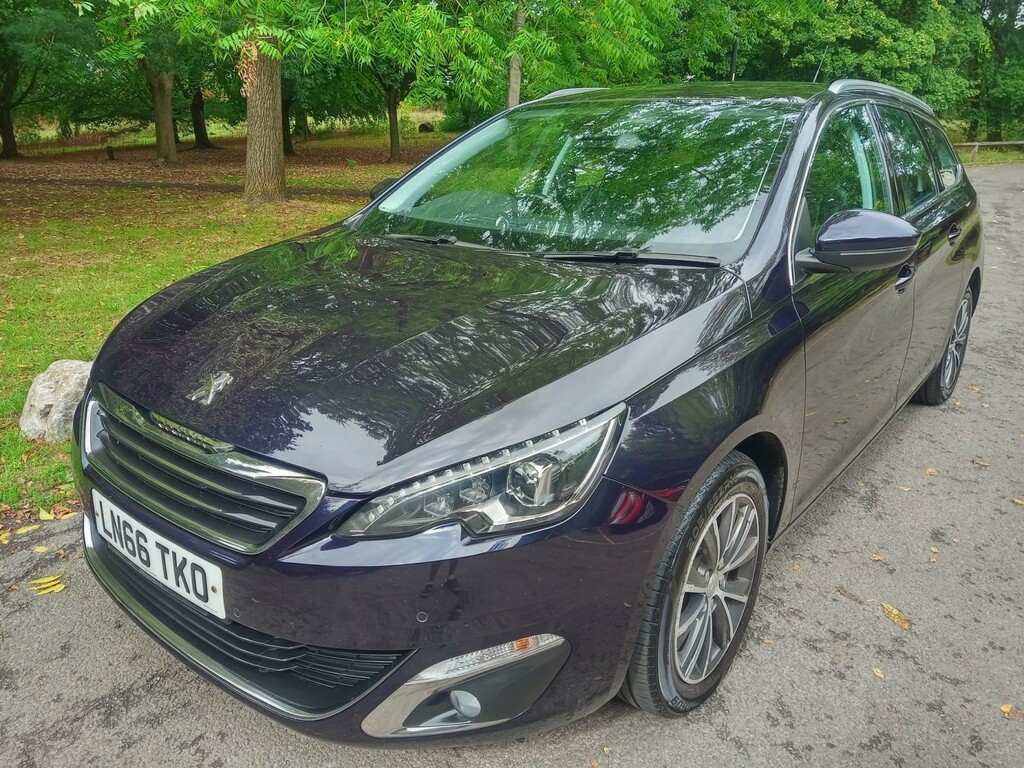Peugeot 308 SW 1.6 Bluehdi Allure 2016 Blue