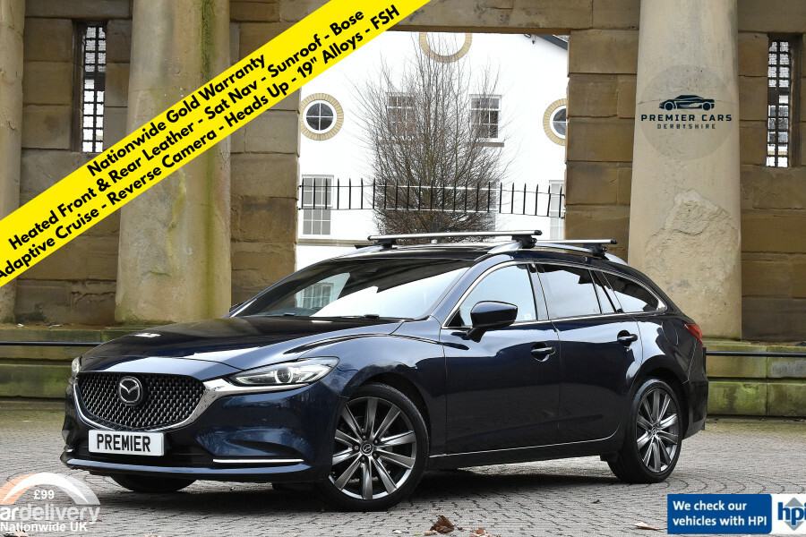 Mazda 6 Skyactive-d Gt Sport Nav Leather Sunroof Bose Blue