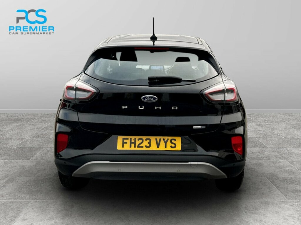 Ford Puma T Ecoboost Mhev Titanium FH23VYS Black #3