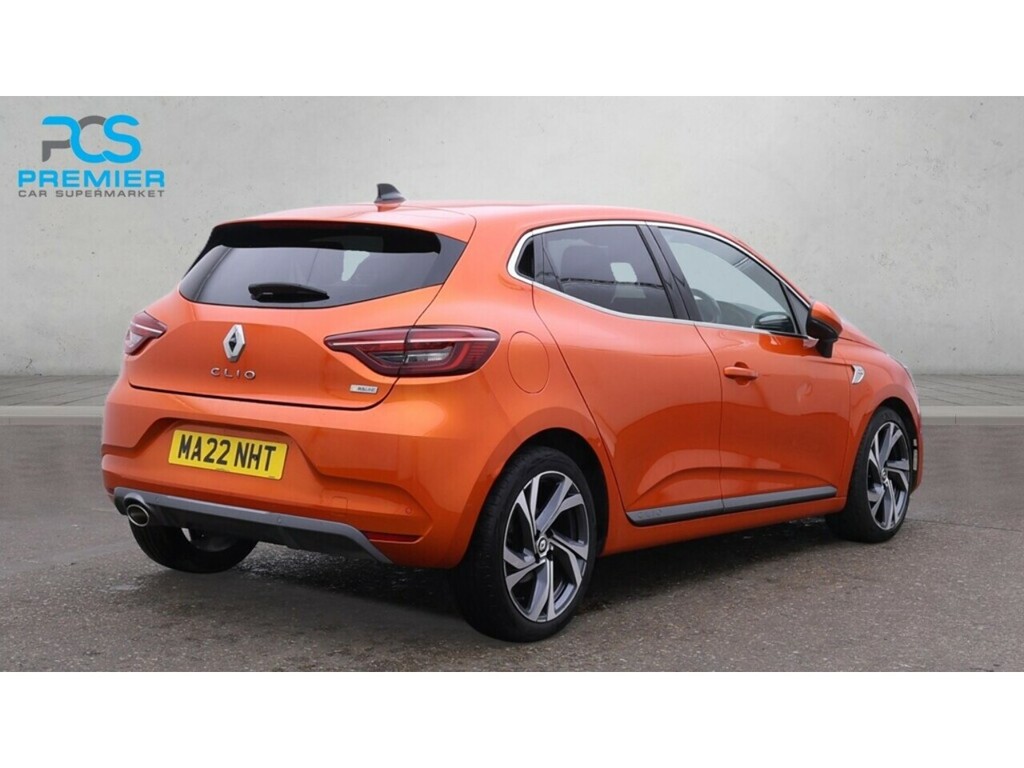Renault Clio Tce Rs Line Orange #3